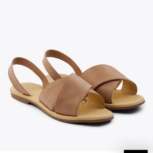 Nisolo almond sandals